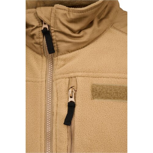 Brandit Fleecejacket Ripstop camel 7XL