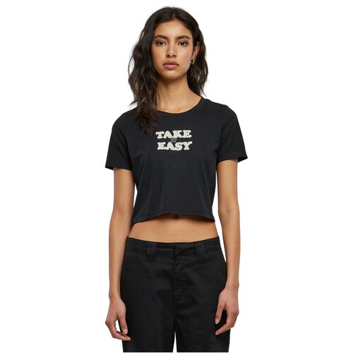 Days Beyond Take It Daisy Cropped Tee black L