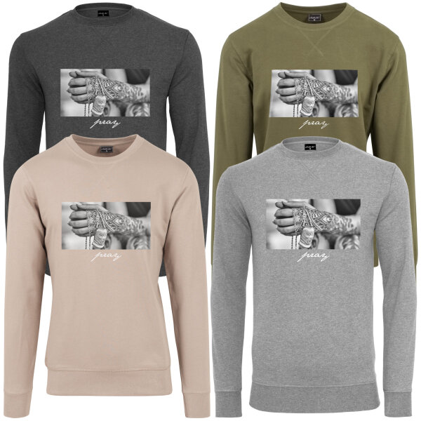 Mister Tee Pray 2.0 Crewneck