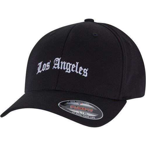 Mister Tee Los Angeles Flexfit Wooly Combed blk/blk S/M