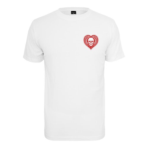 Mister Tee Skull Heart Tee white XXL