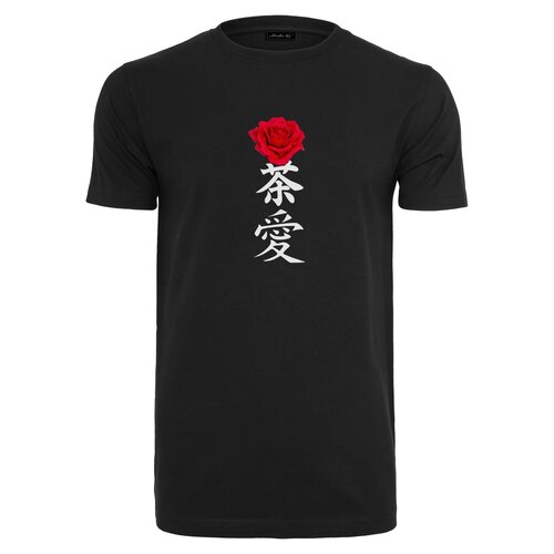 Mister Tee Asian Sign Rose Tee black 3XL