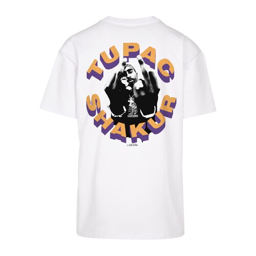 Mister Tee 2Pac Toss it up Oversize Tee white L