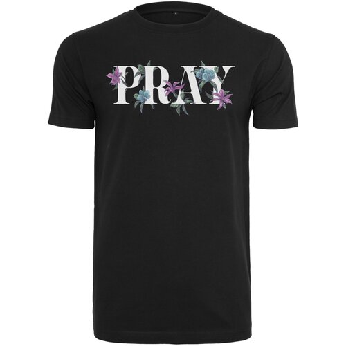 Mister Tee Flower Pray Tee black 4XL