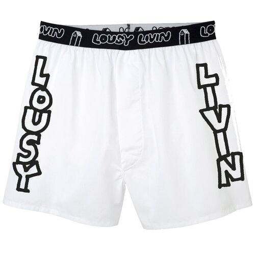 Lousy Livin 2Pack Boxershorts Lou Boxer Briefs Black & White S