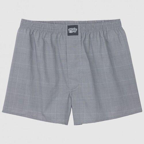 Lousy Livin 3-Pack Boxershorts Lousy Check Grey S