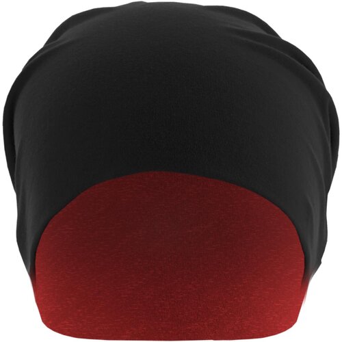 MSTRDS Jersey Beanie reversible blk/red one size