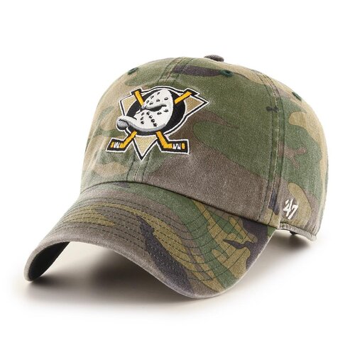 47 Brand NHL Anaheim Ducks Cap Camo 47 CLEAN UP