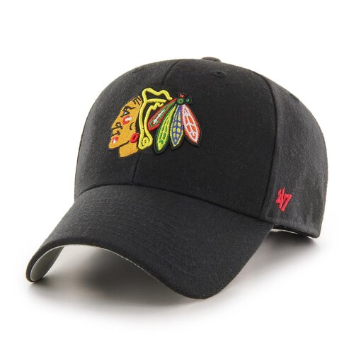 47 Brand NHL Chicago Blackhawks Cap 47 MVP Black