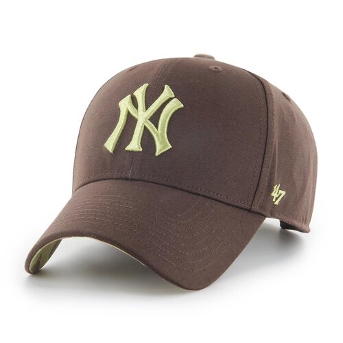 47 Brand MLB New York Yankees Frog Skin Camo Under 47 MVP Cap Brown