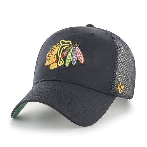 47 Brand NHL Chicago Blackhawks Branson Cap 47 MVP Black