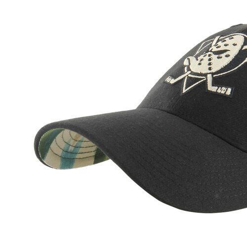 47 Brand NHL Anaheim Ducks Fisherman Camo Under 47 MVP Cap Black