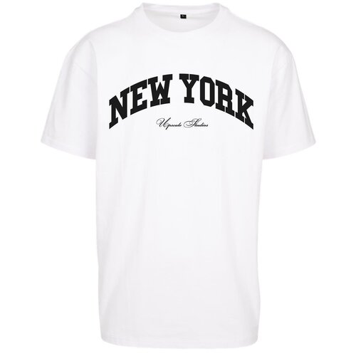 Mister Tee New York College Oversize Tee white XXL