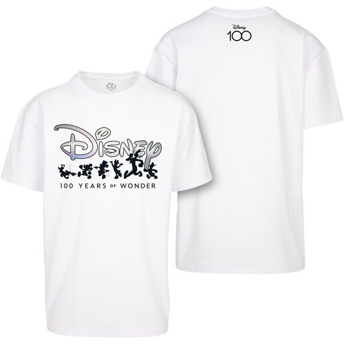 Mister Tee Disney 100 Years of Wonder Logo Oversize Tee white 3XL