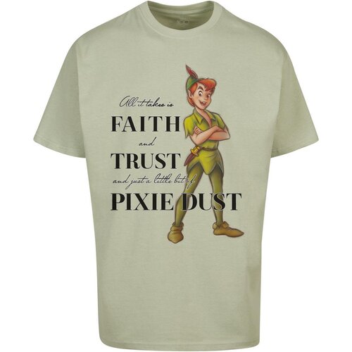 Mister Tee Disney 100 Peter Pan Faith and Trust Oversize Tee