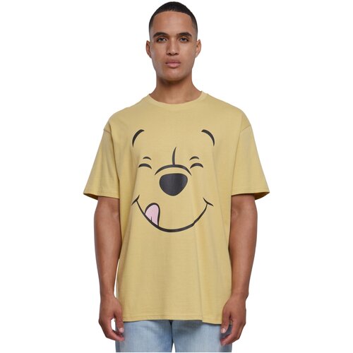 Mister Tee Disney 100 Winnie Pooh Face Oversize Tee palemoss 3XL