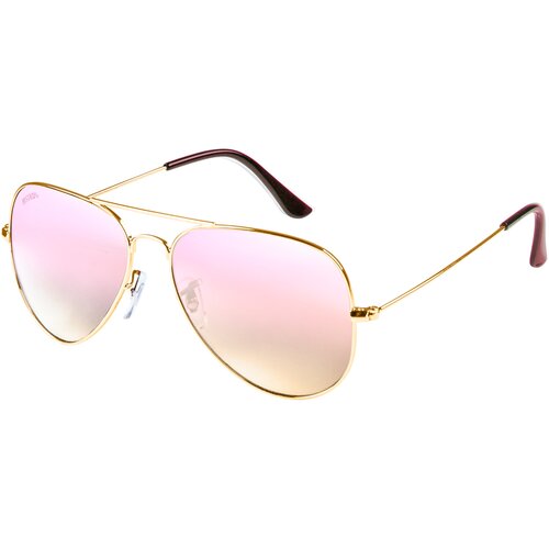 MSTRDS Sunglasses PureAv gold/ros one size