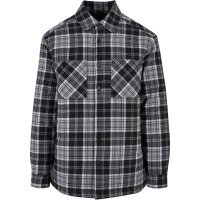 Urban Classics Padded Checked Shirt Jacket