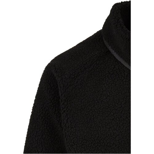 Urban Classics Short Raglan Sherpa Jacket black/black 3XL