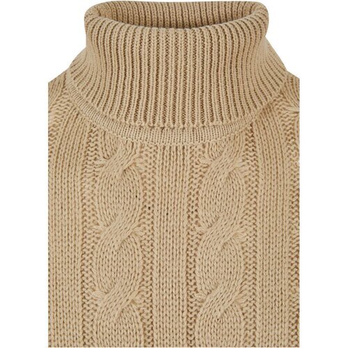 Urban Classics Boxy Roll Neck Sweater wetsand XL