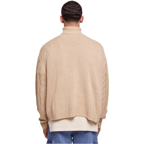 Urban Classics Boxy Roll Neck Sweater wetsand XL