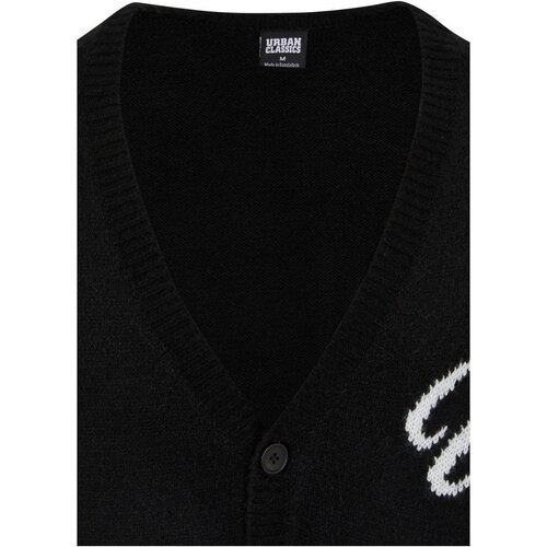 Urban Classics Initials Cardigan black XXL