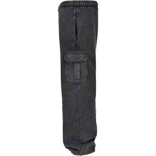 Urban Classics Acid Washed Cargo Sweatpants black S