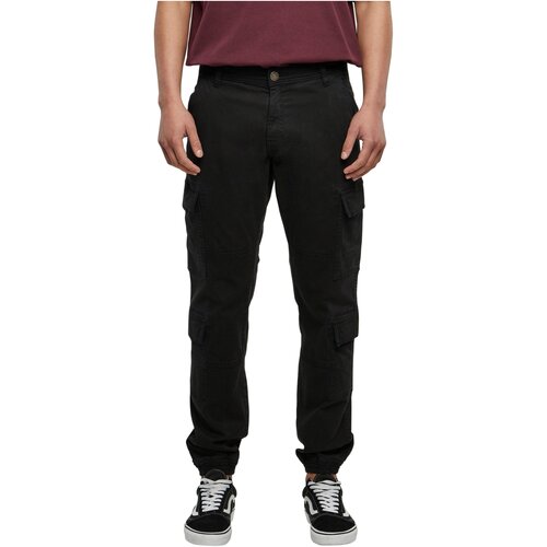 Urban Classics Double Cargo Twill Jogging Pants black 28