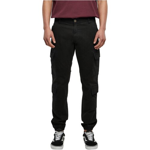 Urban Classics Double Cargo Twill Jogging Pants black 28