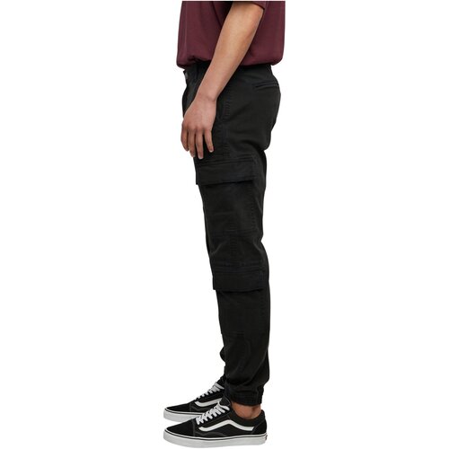 Urban Classics Double Cargo Twill Jogging Pants black 28