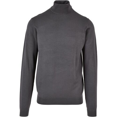 Urban Classics Knitted Turtleneck Sweater darkgrey L