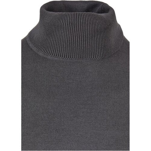 Urban Classics Knitted Turtleneck Sweater darkgrey L