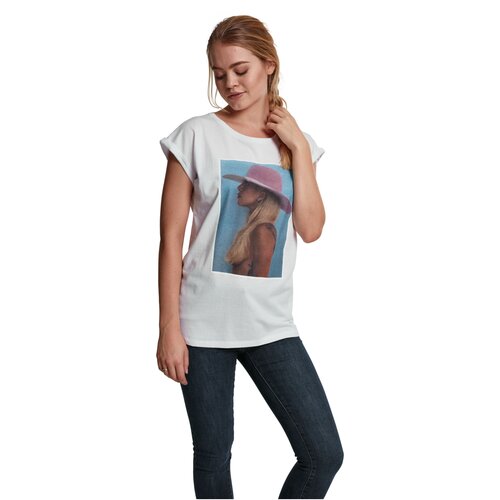 Merchcode Ladies Lady Gaga Hat Tee white M