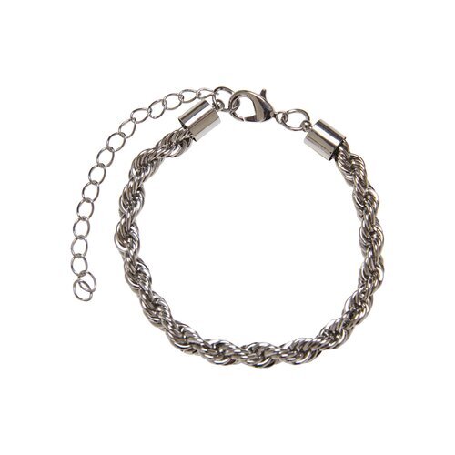 Urban Classics Charon Intertwine Bracelet silver S/M
