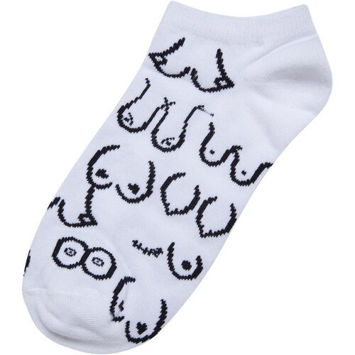 Urban Classics Body Positivity No Show Socks 3-Pack white/black 47-50