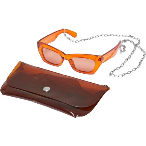 Urban Classics Sunglasses Bag With Strap & Venice brown/silver one size