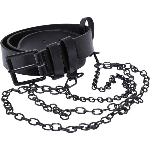 Urban Classics Belt with Chain black L/XL