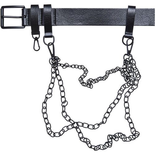 Urban Classics Belt with Chain black L/XL