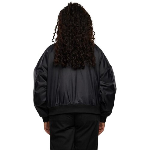 Urban Classics Ladies Pilot Bomber Jacket black/black 3XL