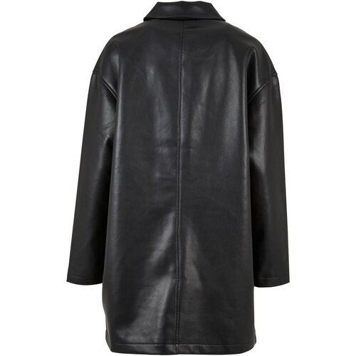 Urban Classics Ladies Faux Leather Coat