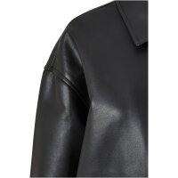 Urban Classics Ladies Faux Leather Coat