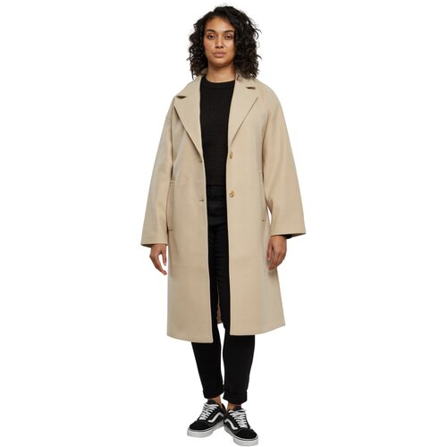 Urban Classics Ladies Oversized Long Coat wetsand XXL