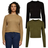 Urban Classics Ladies Short Waffle Sweater