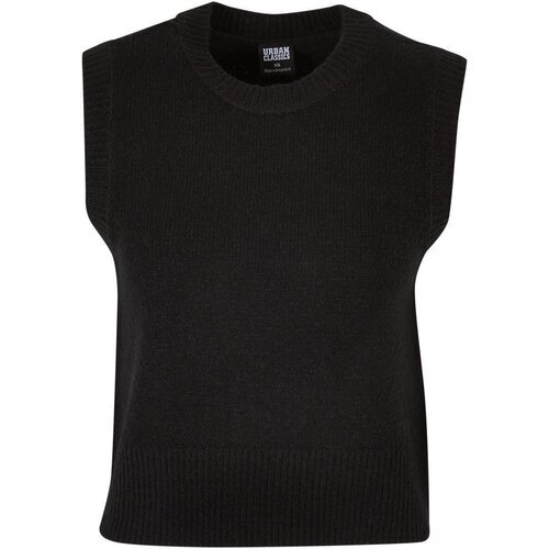 Urban Classics Ladies Knit Slipover black 5XL