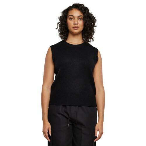 Urban Classics Ladies Knit Slipover black 5XL