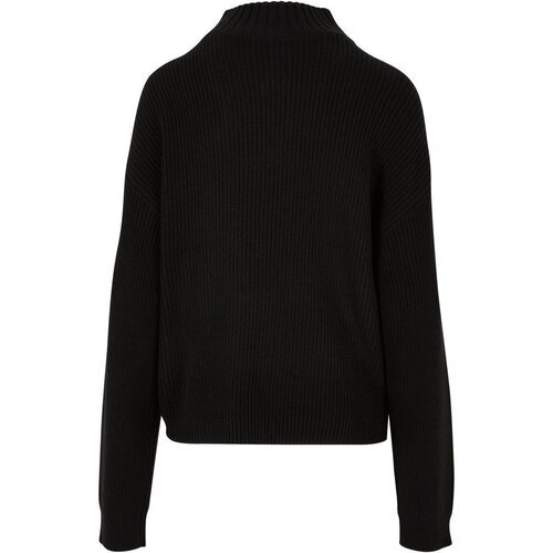 Urban Classics Ladies Oversized Knit Troyer black S