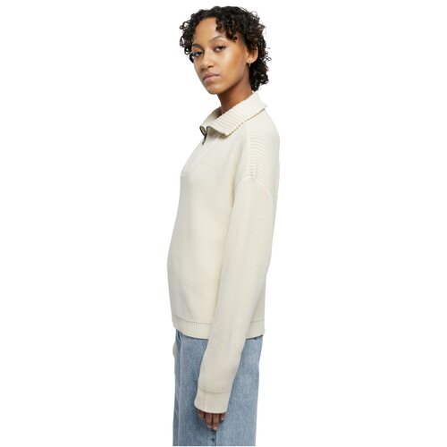 Urban Classics Ladies Oversized Knit Troyer sand M