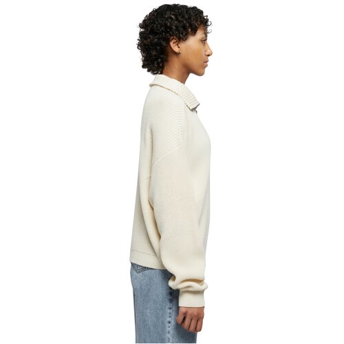 Urban Classics Ladies Oversized Knit Troyer sand M