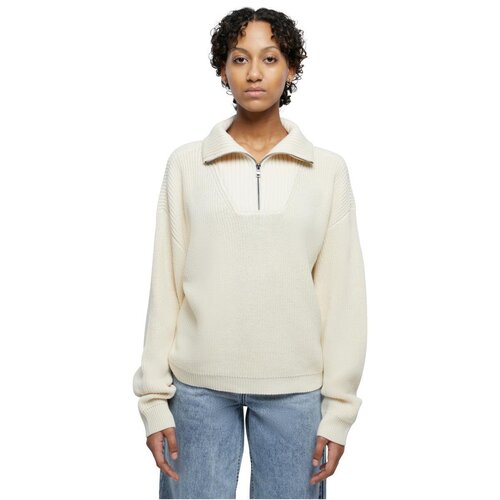 Urban Classics Ladies Oversized Knit Troyer sand M