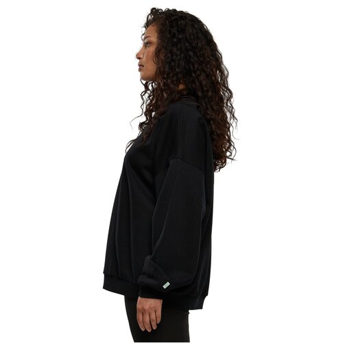 Urban Classics Ladies Oversized Organic Crewneck black 5XL